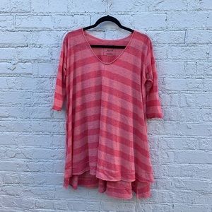 We the free striped top sz XS